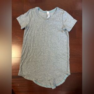 Ivivva basic grey tee size 10